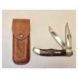 (SC) Case XX 6265 2-Blade Pocket Knife w/ Sheath
