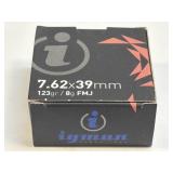 (SC) Full Box Igman 7.62 X 39 FMJ