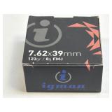 (SC) Full Box Igman 7.62 X 39 FMJ