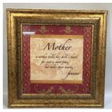 (FL) Framed Mother Verse 17' x17'