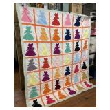 (B) Handmade Quilt Holly Hobbie Pattern Great