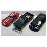 (C) 3 Assorted Die Cast Metal as Shown