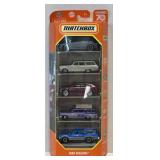 (C) 5 Matchbox As Shown NIB MBX Wagons
