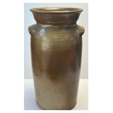 (F) Stoneware Pottery Crock 4 Gallon