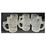 (B) McDonalds Mugs Forever Batman 6 pc