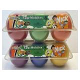 (C) 2 Pc Matchbox Egg Mobiles as Pictured