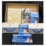 (C) Lot of Ear Loop Face Masks etc as Shown