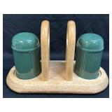 (C) Wooden Tray for Napkins and Salt and Pepper