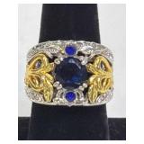 (SC) Olivenorma Blue Gold Sapphire Crystal Two