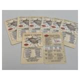 (SC) 8 Case Collector's Pocket Guide Cards