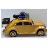 (C) Die Cast Metal Antique Model Beetle Bug Decor