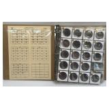 (G) Eagle Morgan Dollar Coin Binder With 6 Sheet