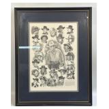 (FL) Signed Print Titled 'Buck & the Bad Guys' by