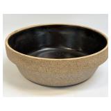 (D) Rustic Japanesso Stoneware Bowl Textured Glaze