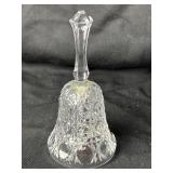 5ï¿½ Crystal Dinner Bell EAPG Windsor Button Cane