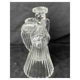 Vintage Lead Crystal Angel Candle Candlestick