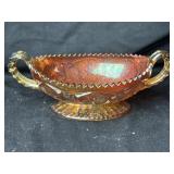 Star & File Imperial MARIGOLD CARNIVAL GLASS 2