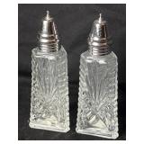 Crystal Clear Czech Republic Salt & Pepper