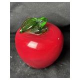 Murano Style Art Glass Apple 4ï¿½