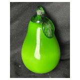 Murano Style Art Glass Pear 5ï¿½