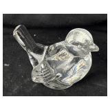 3 1/2ï¿½ x 3ï¿½ Clear Candle Holder Bird