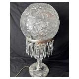 21ï¿½ American Brilliant Cut Circular Lamp