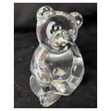 Vintage Princess House Germany Lead Crystal Teddy