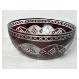 Bohemian Ruby Cut To Clear 9 1/2ï¿½ x 4ï¿½