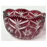 Bohemian Ruby Cut To Clear 9 1/2ï¿½ x 5 1/2ï¿½