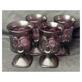 Vintage NORITAKE Spotlight Amethyst Frosted