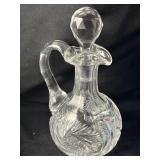 Crystal Cut Cruet