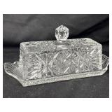 American Cut Eleanor Pattern Crystal Covered