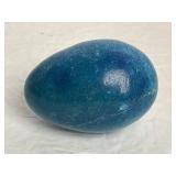 3ï¿½ Blue Alabaster Egg