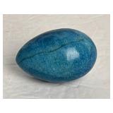 3ï¿½ Blue Alabaster Egg