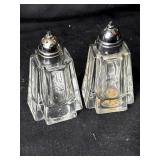 3 1/2ï¿½ Princess House Salt & Pepper Shakers