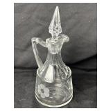 7ï¿½ Etched Glass Cruet