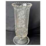 Imperial Glass Hobstar Vase 12ï¿½