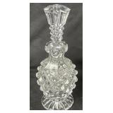 Diamond Cut Glass Cologne Perfume Diamond Clear