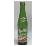(A) Vintage 1965 Mountain Dew Soda Bottle