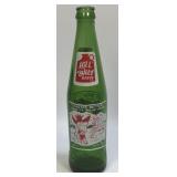 (A) Vintage Green Pop Bottle Hill Billy Brew Lil