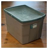 (FL) Home Essentials Storage Tote With Lid
