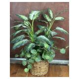 (D) Large Artificial Greenery Plant as Shown