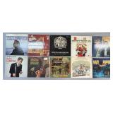 (D) 10 Assorted Albums as Pictured