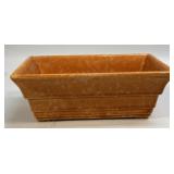 (D) Vintage Orange Imperial Pottery Planter F9