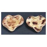 (H) 2 Vintage Hotel Aya Arenal Ceramic Ashtrays