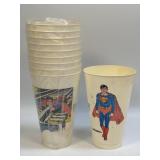 (A) 10 Superman the Movie Pepsi Cup Vintage 1978