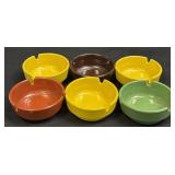 (H) Vintage Ges-Line 301 Melamine Ashtray Set of