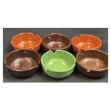 (H) Vintage Ges-Line 301 Melamine Ashtray Set of