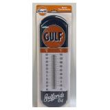 (D) Pepsi Cola Thermometer Sign Metal GULF