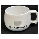 (H) U.S. Airways Coffee Mug Melamine Made in USA